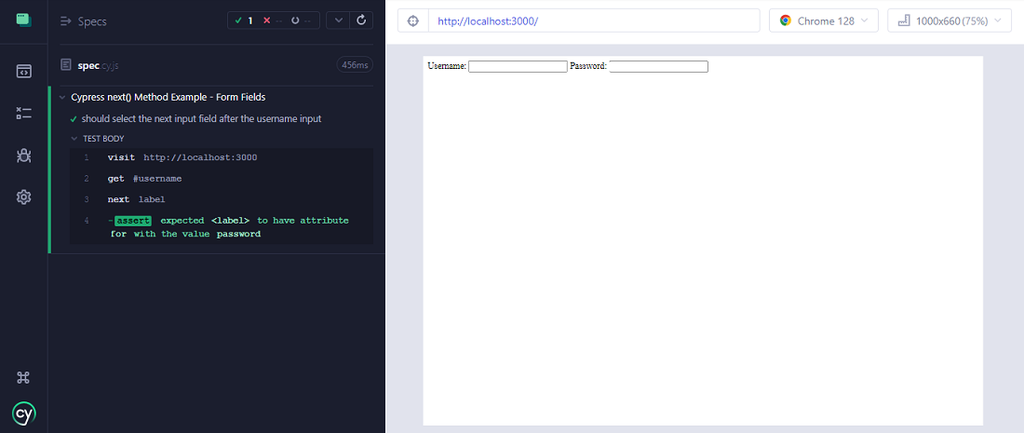 Cypress - next() Method - GeeksforGeeks