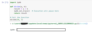 How to Add a Breakpoint in Jupyter Notebook - GeeksforGeeks