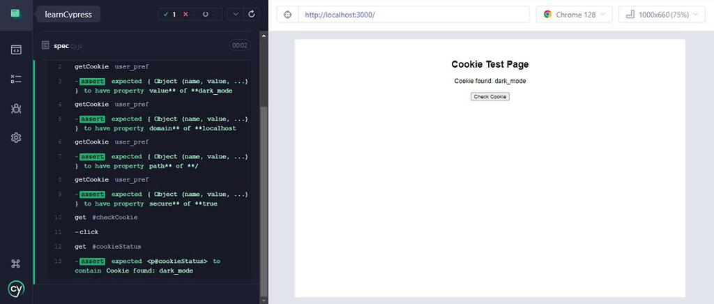Cypress - setCookie() Method - GeeksforGeeks