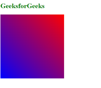 How to use Linear Gradient in CSS? - GeeksforGeeks