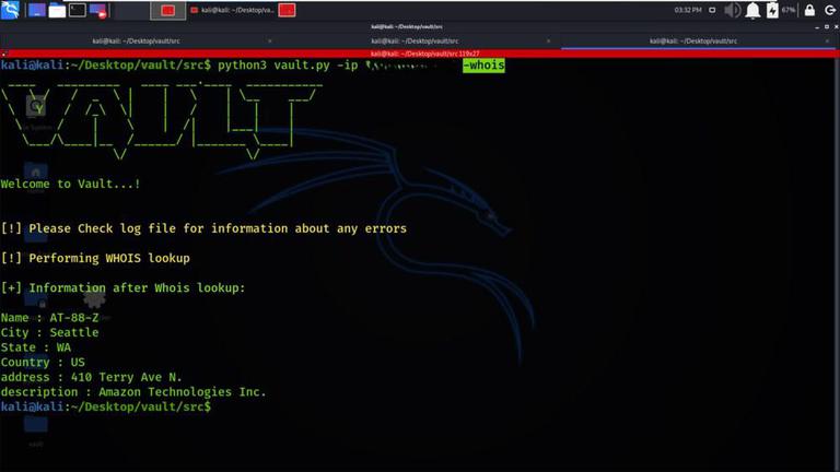 VAULT - Swiss Army Knife For Hackers - GeeksforGeeks