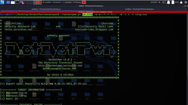 DotDotPwn - Directory Traversal Fuzzer Tool in Linux - GeeksforGeeks