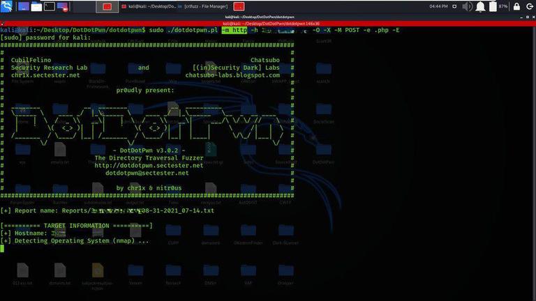DotDotPwn - Directory Traversal Fuzzer Tool in Linux - GeeksforGeeks