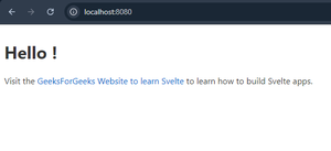Import CSS in node_modules to Svelte - GeeksforGeeks