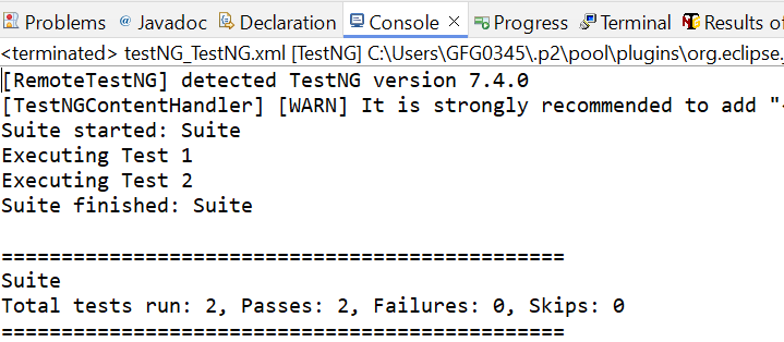 What are Default Listeners in TestNG? - GeeksforGeeks