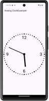 Analog Clock in Flutter - GeeksforGeeks