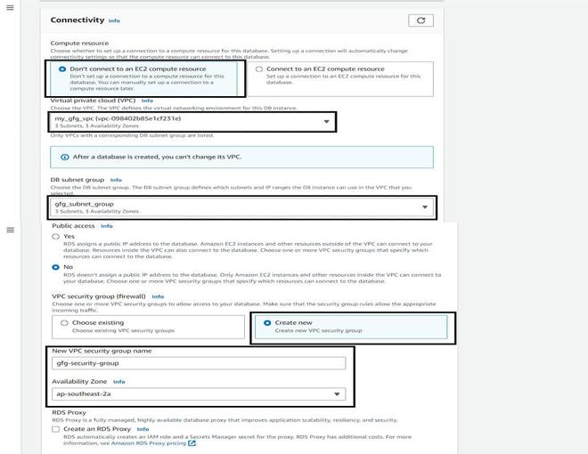 New Rds Connection Prompt Configuring RDS Instances in a Private Subnet - GeeksforGeeks