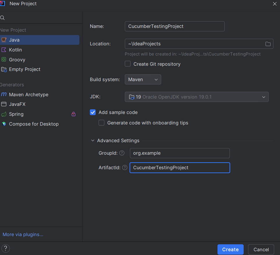 Setting Up Cucumber - GeeksforGeeks