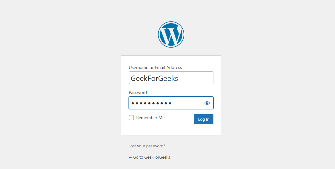 login