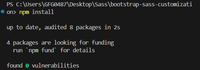 npm install command - GeeksforGeeks
