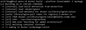 Docker : exec /usr/bin/sh: exec format error - GeeksforGeeks