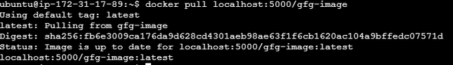 Docker Registry - GeeksforGeeks