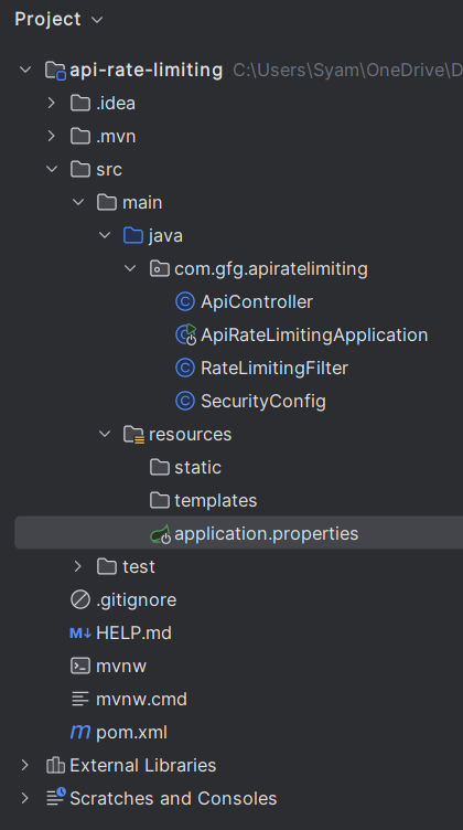 Project Folder Structure