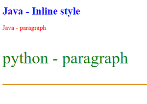 Which Inline Attribute Specifies the Styling of Elements in HTML ...