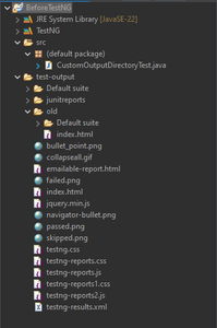 How to set the output directory of TestNG @BeforeTest? - GeeksforGeeks