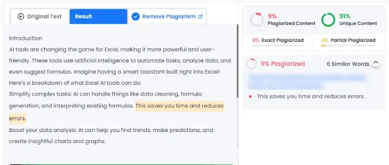 Check for Plagiarism in Google Docs