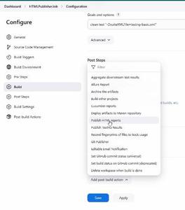 Jenkins Html Plugin Working with Jenkins Plugins - GeeksforGeeks