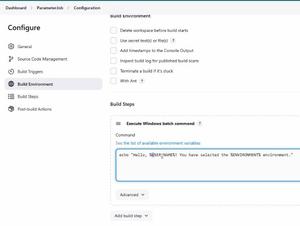 Jenkins Build Parameters - GeeksforGeeks
