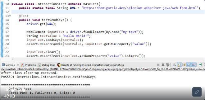 object identification on webdriver defined methods -... Handling Different Web Controls with WebDriver - GeeksforGeeks
