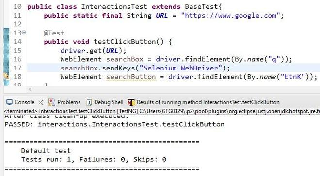 python - webdriver click() vs javascript click() -... Handling Different Web Controls with WebDriver - GeeksforGeeks
