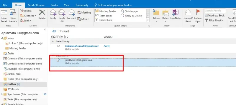 Select-the-Email-Address