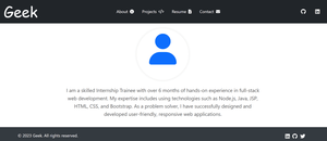 Build a Portfolio Website Using React and Bootstrap - GeeksforGeeks