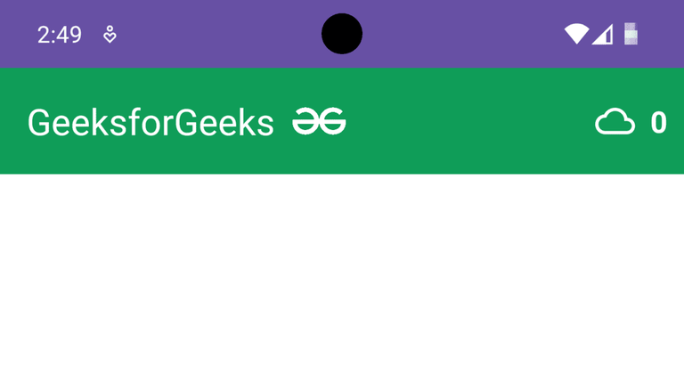 ToolBar in Android with Example - GeeksforGeeks