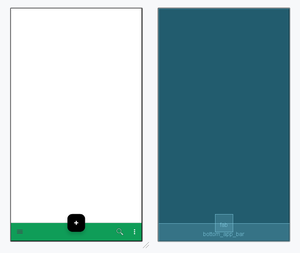 Material Design Component Bottom App Bar in Android - GeeksforGeeks
