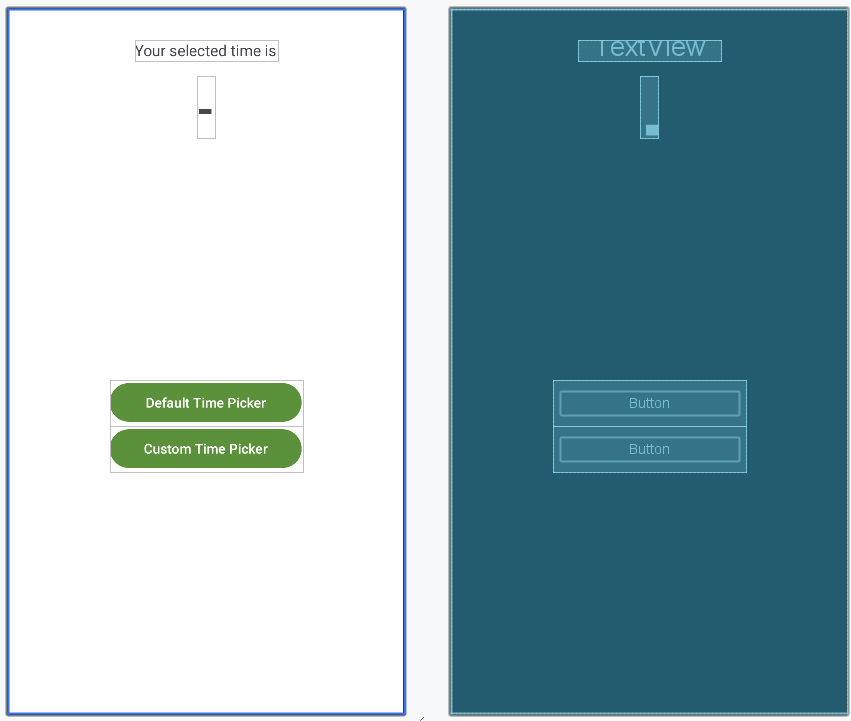 Implement customized TimePicker in Android using SnapTimePicker ...