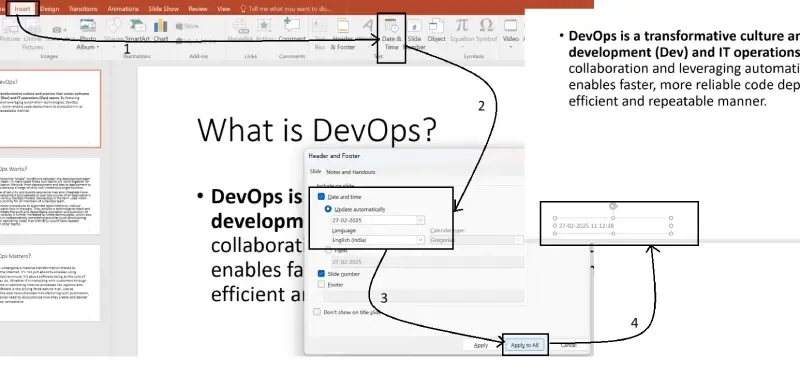 How to Add Slide Number in PowerPoint: Complete Guide - GeeksforGeeks
