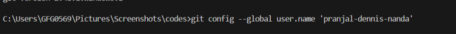 Setting Up Git Using git config - GeeksforGeeks