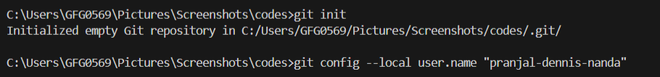 Setting Up Git Using git config - GeeksforGeeks