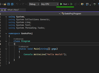 How to Install and Setup Visual Studio for C#? - GeeksforGeeks