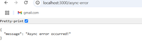 Error Handling in Express - GeeksforGeeks