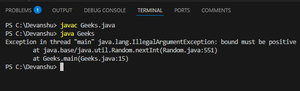 Java.util.Random.nextInt() in Java - GeeksforGeeks