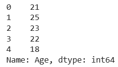How to Select Single Column of a Pandas Dataframe - GeeksforGeeks