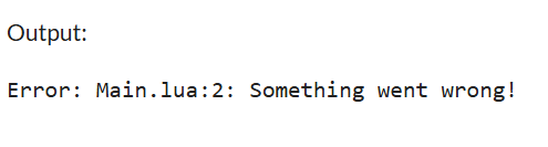 Lua Basic Syntax - GeeksforGeeks