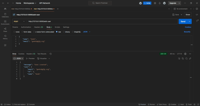 Flask Asynchronous Programming Using async.io - GeeksforGeeks