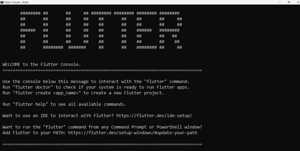How to Install Flutter on Windows? - GeeksforGeeks