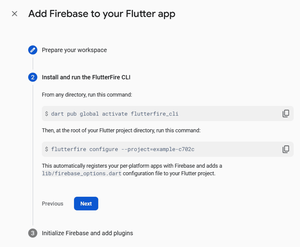 How to Add Firebase into Flutter in a New Way? - GeeksforGeeks