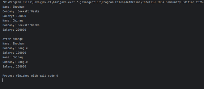 Static and Non Static Blank Final Variables in Java - GeeksforGeeks