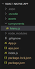 Adding a Menu in react-native using Material Design - GeeksforGeeks