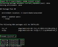 How to Install Scipy in Python on Windows? - GeeksforGeeks