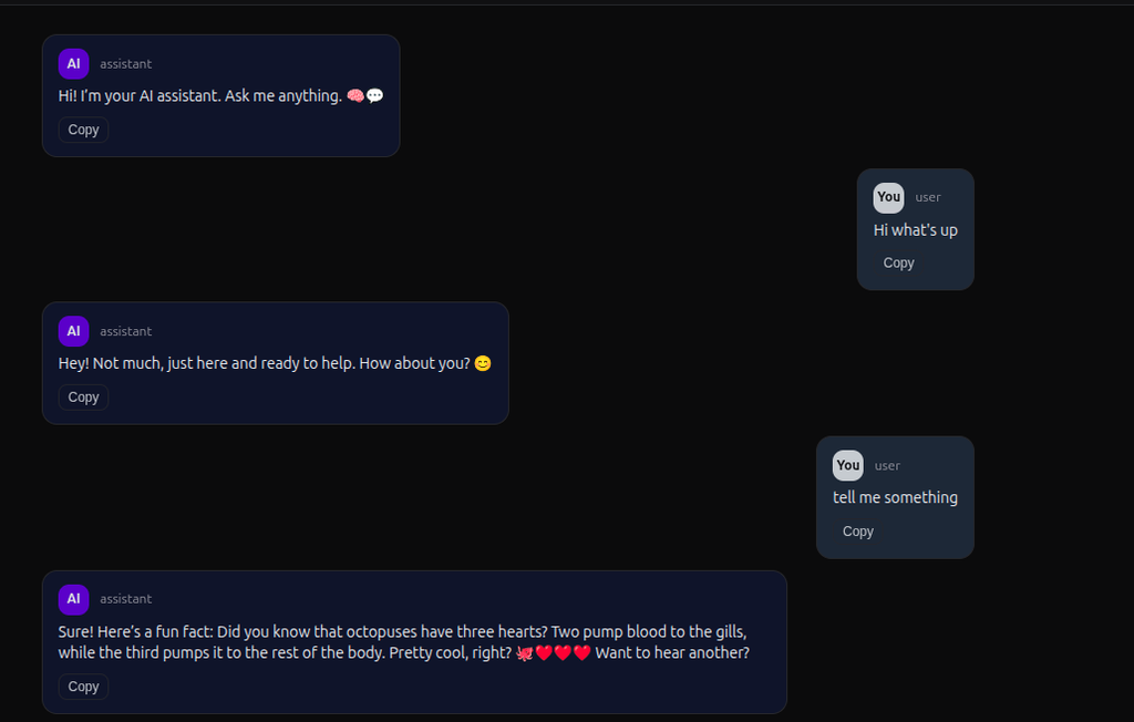 AI Chat Assistant: React Based Project - GeeksforGeeks