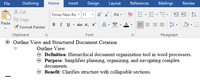Draft View Views for Structuring Documents in Microsoft Word - GeeksforGeeks