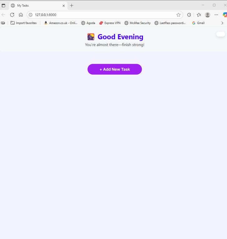 To-Do List App using FastAPI - GeeksforGeeks