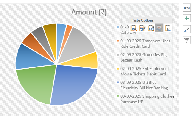 Excel Spreadsheets in MS Word - GeeksforGeeks