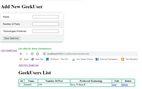 Servlet - CRUD - GeeksforGeeks