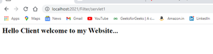 Java Servlet Filter - GeeksforGeeks