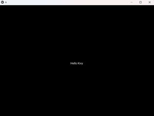 Add Label to a Kivy Window - Python - GeeksforGeeks